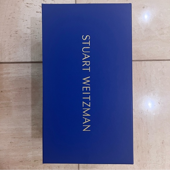 Stuart Weitzman Elodie Chill Faux Fur Slide Sandal Cranberry Size 7 - Picture 3 of 9